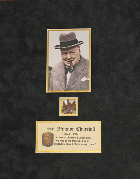 The Ultimate Cigar Lover's Relic: A Piece of Winston Churchill's Cigar!