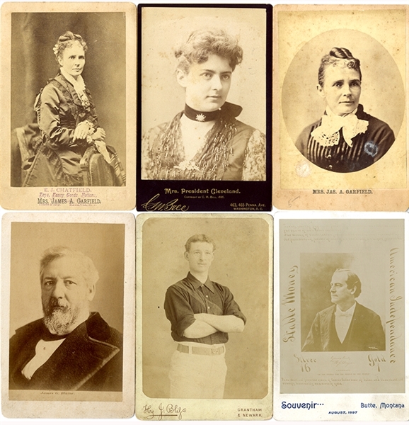 Group of Political Cabinet Cards