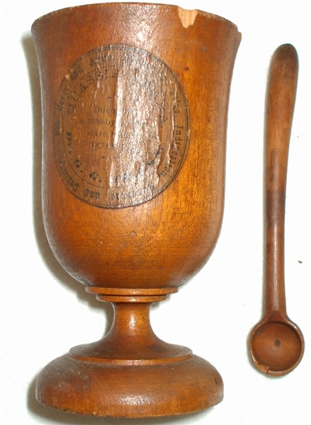 Quassia Cup with Label
