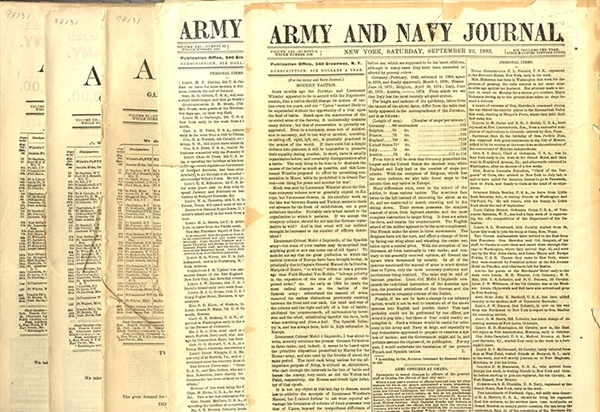 Army Navy Journal Grouping