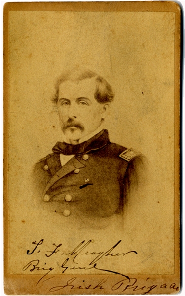 Drunk, Meagher fell off a steamboat in 1867 and drowned while serving as territorial secretary of Montana. 
