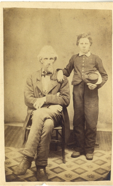 Father and Son - Studio Photograph