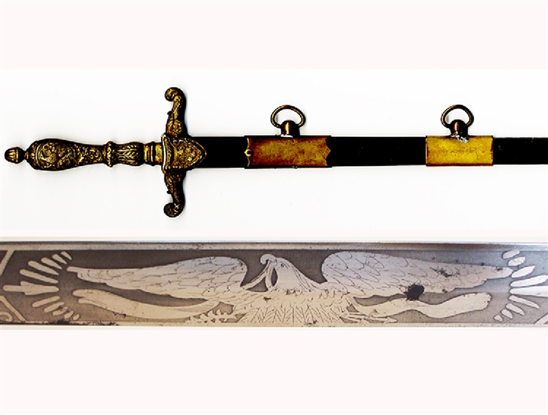 Medical Sword With Medal Scabbard