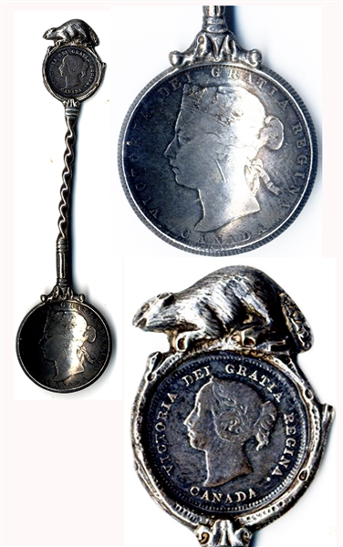 Canadian Coin Spoon