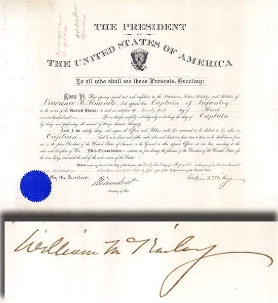 Another McKinley Military Document