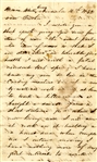 Anti-Negro and Emancipation Letter from Illinois Copperhead with Letter by Bruce Catton