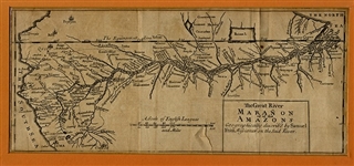 Map of the Amazon by Padre Samuel Fritz