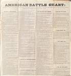 American Battle Chart Broadside
