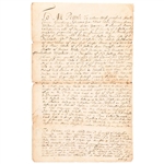 1741 Massachusetts Bay Deed