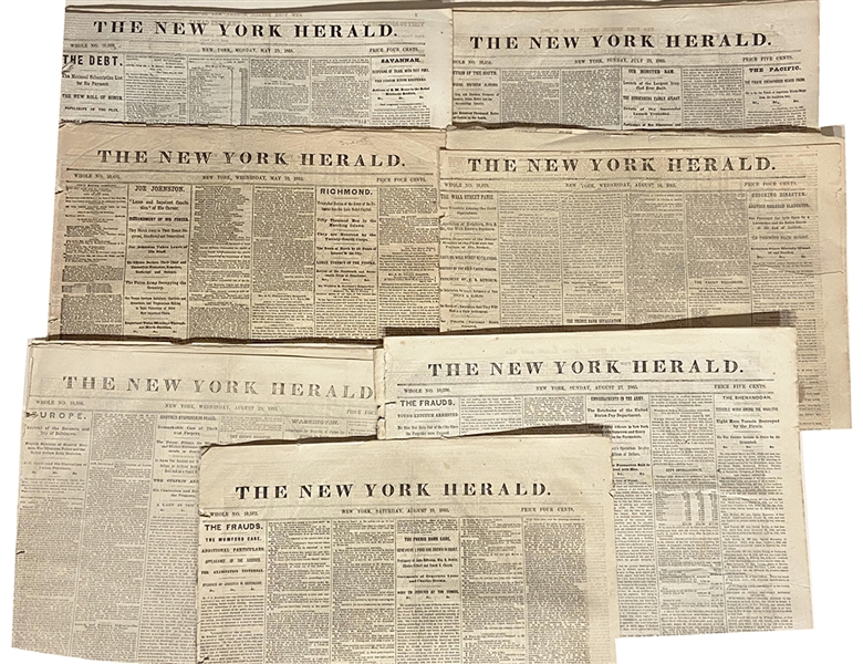 A Collection of Post War Issues of The New York Herald