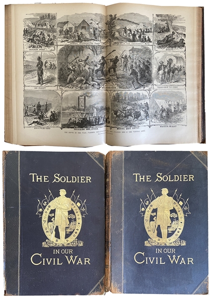 Frank Leslie Publishes “The Soldier in Our Civil War”