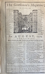 Volume of Gentleman’s magazine, 1779. American Revolution reports