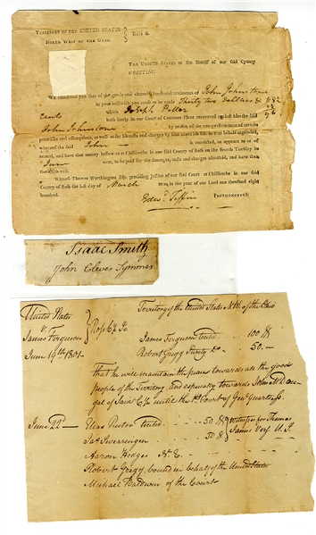 A Three Documents of the Northwest Territory 