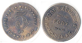 Trade Token for Fort Huachuca, Home of Buffalo Soldiers 