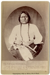 Sioux Leader Sitting Bull - Cabinet card Photograph