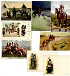Group Of Indian Postcards