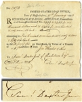 1793 Loan Certificate