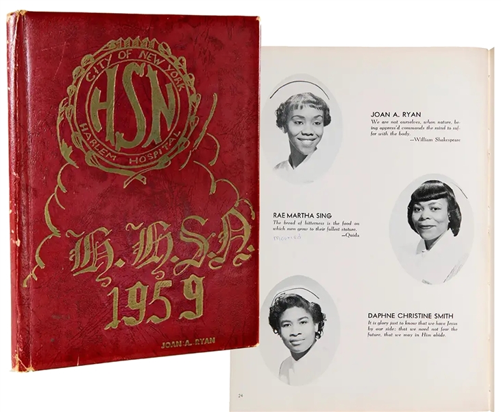 1959-Harlem NY Nursing School Yearbook