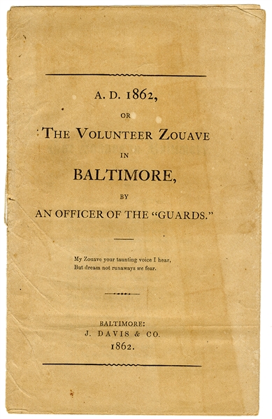 A Baltimore Imprint Supporting Secession