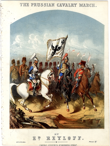 The Prissian Cavalry - Color Cover